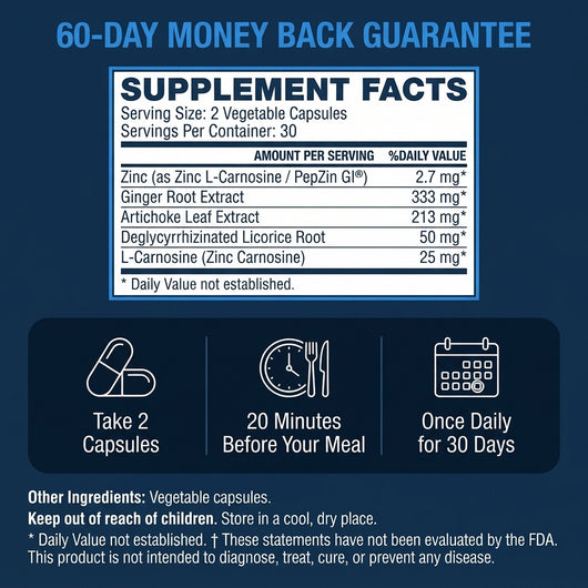 Motis Labs Upper GI Health Formula